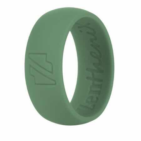ZentheniX Green Silicone Ring for vibrant everyday style